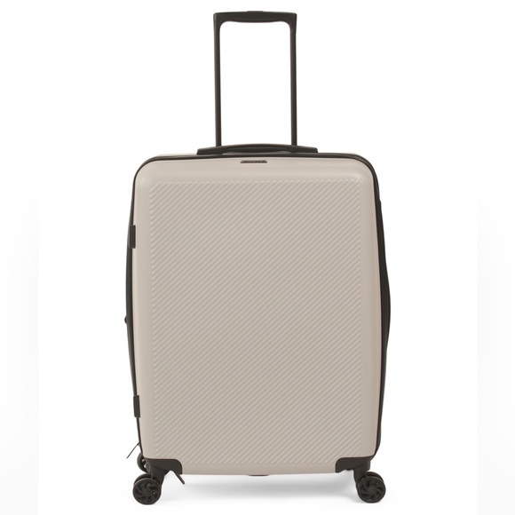 CALPAK cream 24in Malden Hardside Spinner - Picture 1 of 4